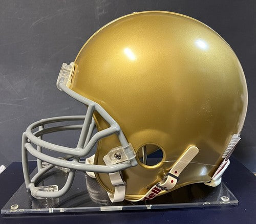 Joe Montana Signed Notre Dame PROLINE HELMET 1979 Chicken Soup Auto /79 Holo Coa