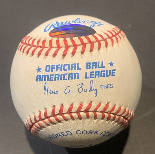 Alex Rodriguez Yankees signed Official A.L Baseball Vintage Auto Steiner Holo
