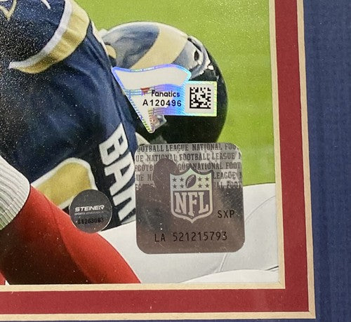 Landon Collins signed 8x10 photo framed autograph Giants Fanatics Steiner COA
