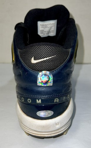 Jorge Posada Yankees Signed Game Used Nike Zoom Air Cleat 2004 Autograph Steiner