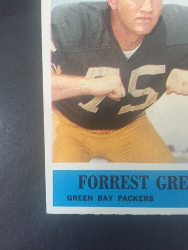 Forrest Gregg Packers 1964 Philadelphia Card # 73 Mint + Razor Sharp Pack Fresh