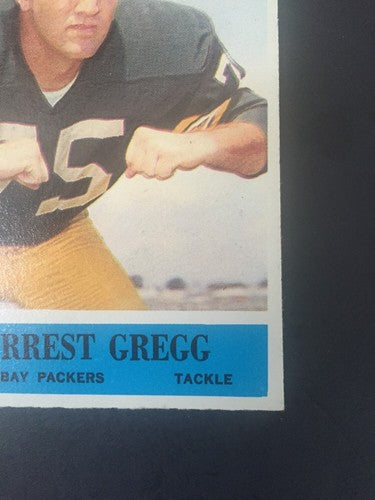 Forrest Gregg Packers 1964 Philadelphia Card # 73 Mint + Razor Sharp Pack Fresh