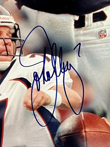 John Elway Broncos Signed 16x20 Tribute Series Photo Framed HOF Auto LE COA