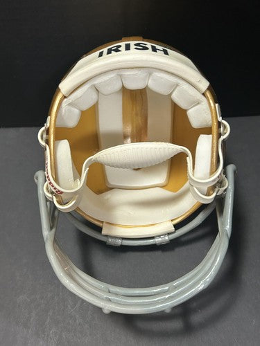 Charlie Weis Signed Coach Notre Dame Irish Mini Helmet Autograph Steiner Holo