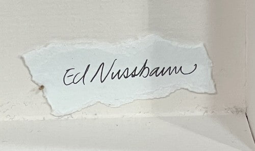 Hillary Clinton Spanking Bill 12x16 Paper Sculpture Art Signed By Ed Nussbaum