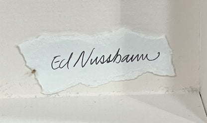 Hillary Clinton Spanking Bill 12x16 Paper Sculpture Art Signed By Ed Nussbaum