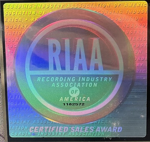 Megadeth Framed RIAA Award Rude Awakening Certified Gold Plaque and CD