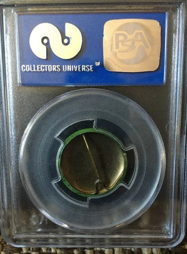 Duke Snider 1956 Yellow Basepath Pin PSA 7 Mint Brooklyn Dodgers RARE pm15 HOF