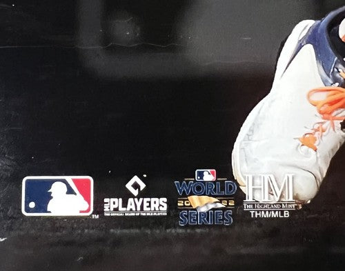 Jeremy Pena Astros Signed 11x14 Photo Framed 2022 WS MVP Auto / 13 Mlb Holo Coa