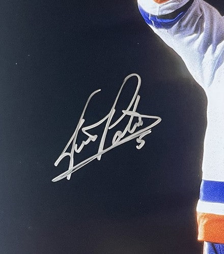 Denis Potvin Signed 16x20 Framed Photo Potvin’s Cups Islanders Auto PSA COA