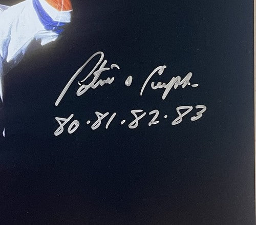 Denis Potvin Signed 16x20 Framed Photo Potvin’s Cups Islanders Auto PSA COA
