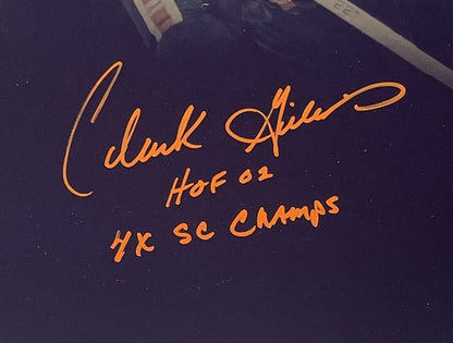 Clark Gillies Signed 16x20 Framed Photo HoF 02 4x Stanley Cup Islanders Auto JSA
