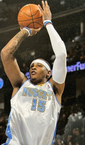 CARMELO ANTHONY Signed 8x10 Photo DENVER NUGGETS NBA Future Hof Autograph Jsa