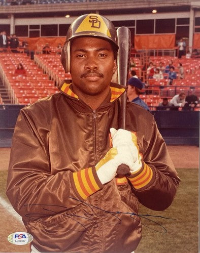Tony Gwynn Signed San Diego Padres 8x10 Photo Vintage Autograph PSA COA HoF