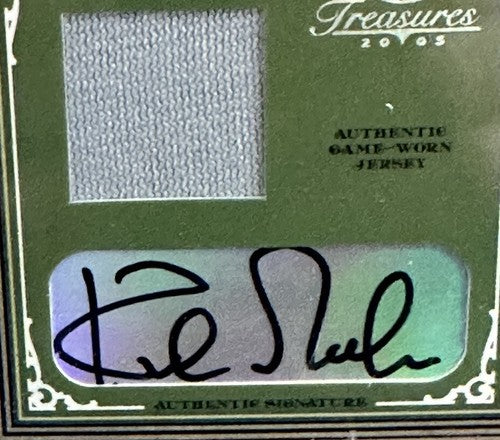 KIRK GIBSON Game Worn Jersey 2005 Donruss Timeless Treasures /50 Gem Mint Auto
