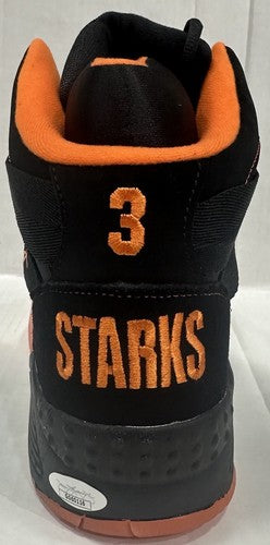 John Starks Signed Ewing The Dunk Sneaker Shoe Mint Auto #3 JSA COA Knicks SZ 12