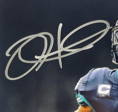 Jalen Hurts Signed 8x10 Photo Framed Eagles Spotlight Mint Autograph JSA COA