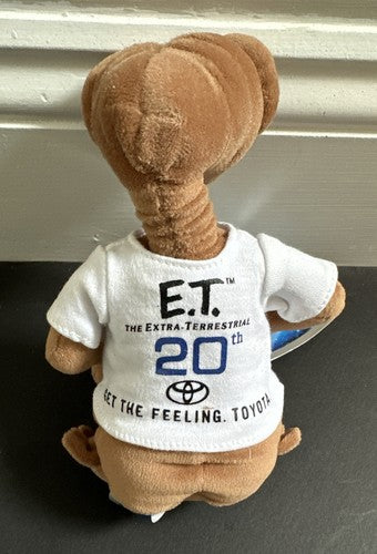 2001 Toys R Us E.T Extra Terrestrial Ny Mets Jersey Plush Doll 7” Sga Shea New
