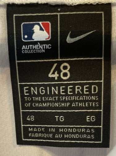 Anthony Volpe Yankees Nike Authentic On Field Jersey Sz 48 MLB Licensed Rookie