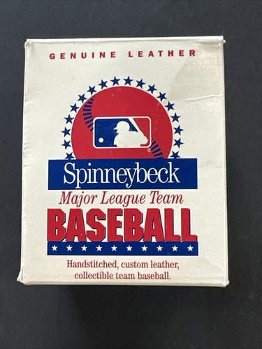 New York Yankees Spinneybeck 1996 World Series Baseball Leather Derek Jeter New