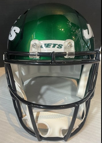 Sauce Gardner NY Jets Signed FS Speed Replica Helmet 2022 DROY  Rookie Auto BAS
