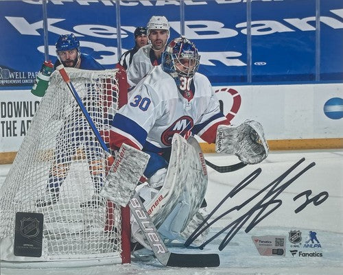 Ilya Sorokin Ny Islanders Goalie Signed 8x10 Framed Photo Autograph Fanatics COA