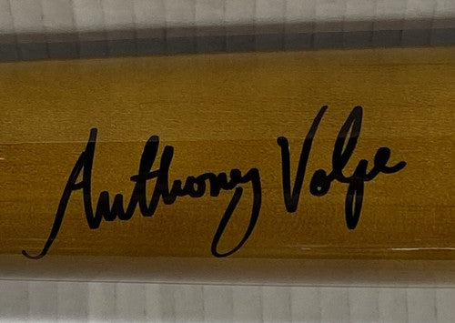 Anthony Volpe Yankees Signed Game Model Victus Bat Rookie Autograph MLB Fanatics