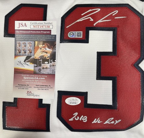 Ronald Acuna Jr Signed Braves Majestic Jersey 2018 NL ROY Mint Auto JSA Coa Mvp