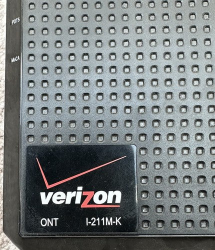 Verizon FIOS ONT I-211M-K Coax Optical Internet Network Terminal Modem Tii 442c
