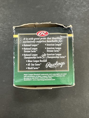 Official MLB Rawlings National League Baseball Sealed In Box Leonard Coleman New