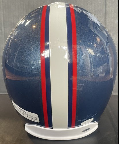 Darrelle Revis Signed 2011 Pro Bowl Riddell FS Helmet Jets Hof Auto #24 JSA Coa