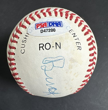 BUCK LEONARD Signed Official NL Mlb Baseball Hof Auto HOMESTEAD GRAYS PSA Coa