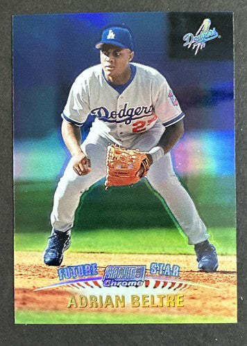 1999 Stadium Club Chrome Refractor Scc #32 Adrian Beltre Dodgers Future Star Mt