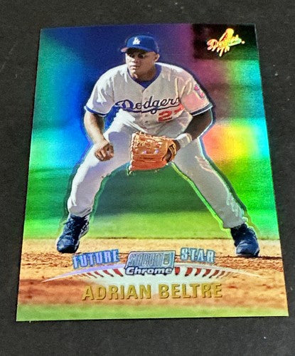 1999 Stadium Club Chrome Refractor Scc #32 Adrian Beltre Dodgers Future Star Mt