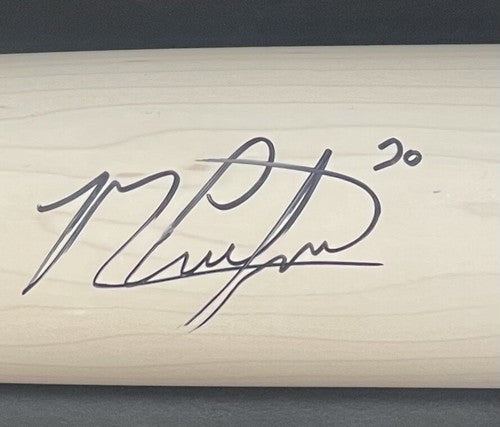 Michael Conforto Signed Marucci Game Model Bat San Francisco Giants Auto BAS Coa