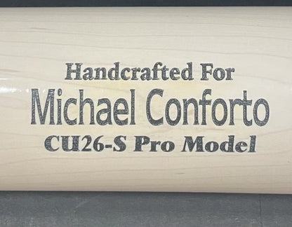 Michael Conforto Signed Marucci Game Model Bat San Francisco Giants Auto BAS Coa