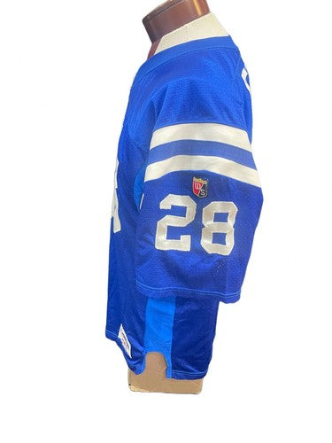 Marshall Faulk Indianapolis Colts Wilson NFL Pro Line Authentic Jersey SZ 48