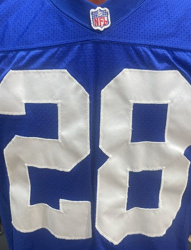 Marshall Faulk Indianapolis Colts Wilson NFL Pro Line Authentic Jersey SZ 48