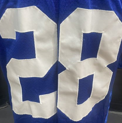 Marshall Faulk Indianapolis Colts Wilson NFL Pro Line Authentic Jersey SZ 48