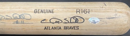 Gary Sheffield Signed Game Used Louisville Slugger Bat Braves Auto Sheff Holo