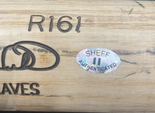 Gary Sheffield Signed Game Used Louisville Slugger Bat Braves Auto Sheff Holo