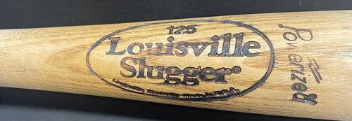 Gary Sheffield Signed Game Used Louisville Slugger Bat Braves Auto Sheff Holo