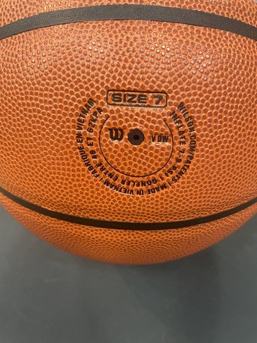 Patrick Ewing Signed NBA Wilson I/O Basketball Authentic Series Auto Steiner HoF
