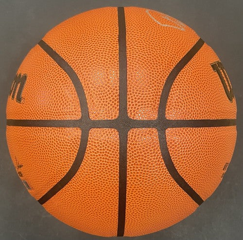 Patrick Ewing Signed NBA Wilson I/O Basketball Authentic Series Auto Steiner HoF