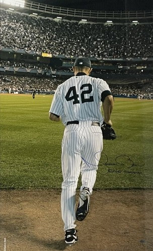 Mariano Rivera Yankees Signed 20x32 Photo Framed Enter Sandman Auto Steiner Coa