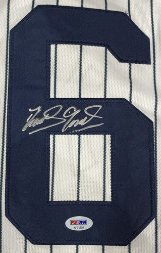 Domingo German Yankees signed No Hitter Rookie STAT MLB Debut Pg jersey Auto PSA