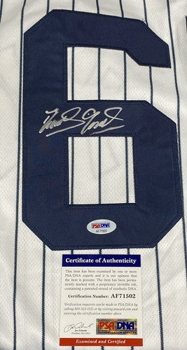 Domingo German Yankees signed No Hitter Rookie STAT MLB Debut Pg jersey Auto PSA