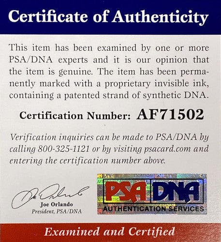 Domingo German Yankees signed No Hitter Rookie STAT MLB Debut Pg jersey Auto PSA