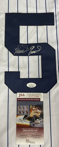 Domingo German Signed Let’s Go Yankees Nike Jersey Pg Auto Perfect Game JSA COA