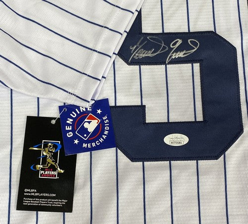 Domingo German Signed Let’s Go Yankees Nike Jersey Pg Auto Perfect Game JSA COA